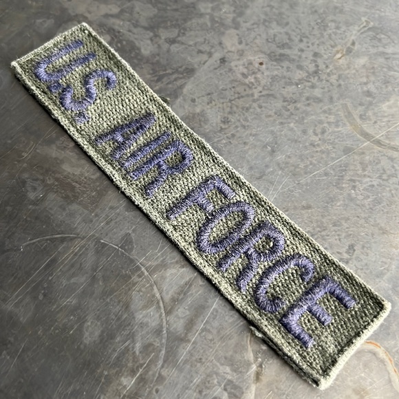 U.S. AIR FORCE embroidered tape patch - Vintage - Picture 5 of 10